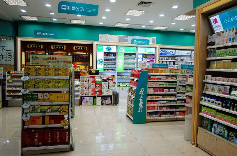 成都醫藥店面裝修設計